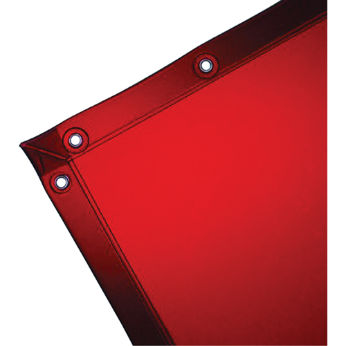 Welding Curtain, 72" x 72", Orange Les Distributions ICE