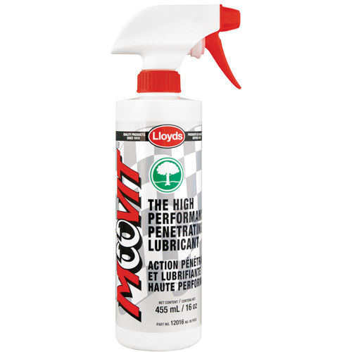 Moovit High Performance Lubricant, Trigger Bottle, 16 oz. Les Distributions ICE