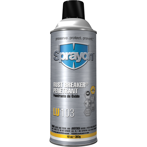 LU103 Rust Breaker Penetrant, Aerosol Can, 16 oz. Les Distributions ICE