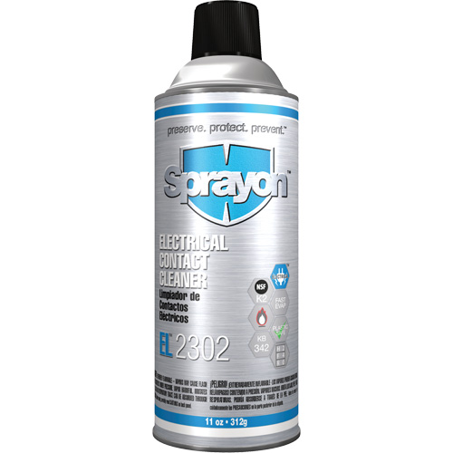 EL2302 Electrical Contact Cleaner, Aerosol Can Les Distributions ICE