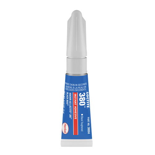 Adh&eacute;sif renforc&eacute; Black Max 380, Noir, Tube, 3 g Les Distributions ICE