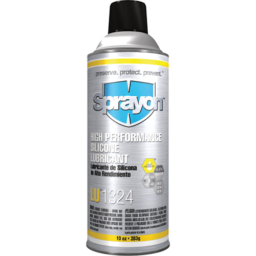 LU1324 High Performance Silicone Lubricant, Aerosol Can Les Distributions ICE