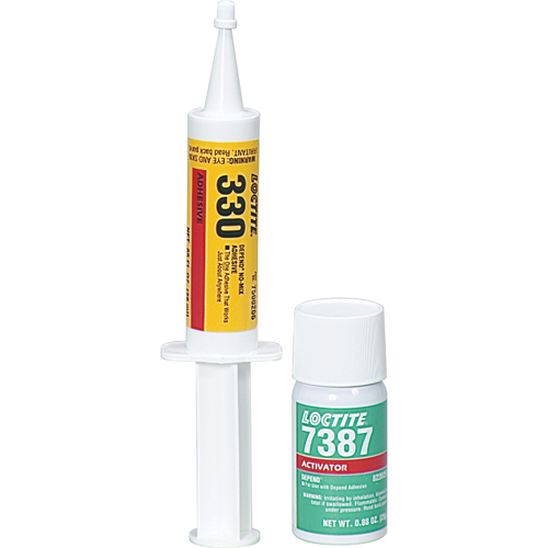 Depend 330 No-Mix Adhesive, 132 g., Kit, Amber Les Distributions ICE