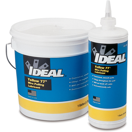 Lubrifiants pour tireur de c&acirc;ble Yellow 77, Bouteille Les Distributions ICE