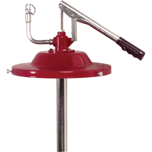 Manual Lubrication Pumps - Volume Delivery Loader Pumps, Zinc, 1 Lb./6 strokes, Fits 5 gal. Les Distributions ICE