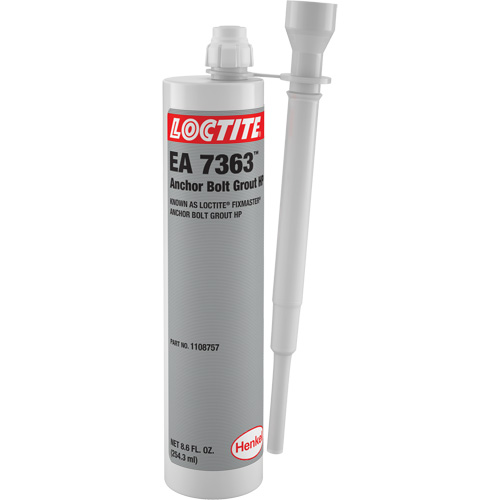 EA 7363 Fixmaster&reg; Anchor Bolt Grout HP, Cartridge Les Distributions ICE