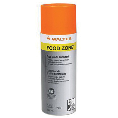 Lubrifiant alimentaire tout usage FOOD ZONE, Canette a&eacute;rosol Les Distributions ICE