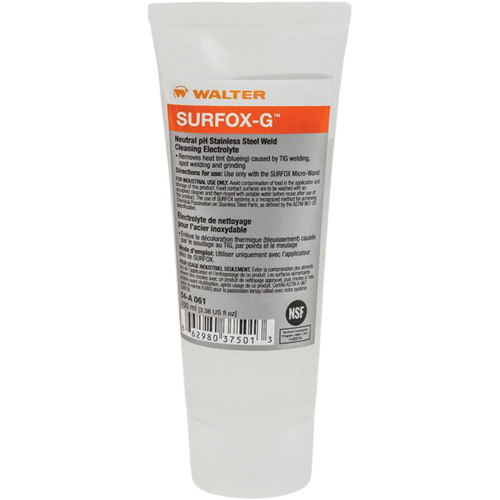 Nettoyant pour soudures SURFOX-G, Bouteille Les Distributions ICE