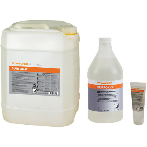 SURFOX-G Weld Cleaner, Jug Les Distributions ICE
