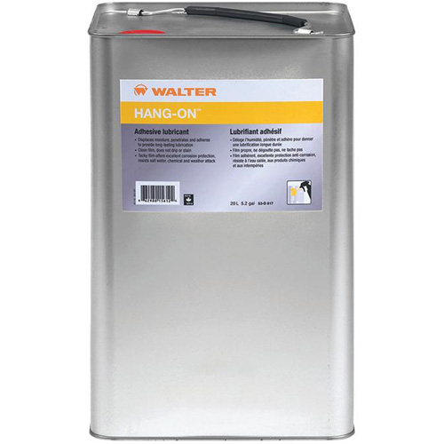HANG-ON Adhesive Maintenance Lubricant, Pail Les Distributions ICE