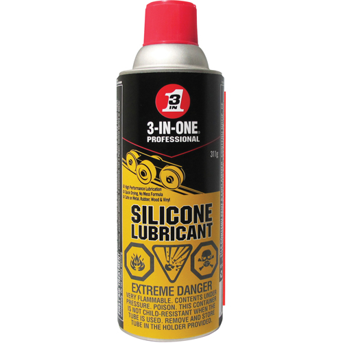 Lubrifiant de silicone 3-IN-1, Canette a&eacute;rosol Les Distributions ICE