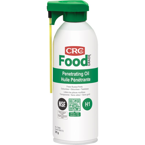 Food Plant Penetrating Oil, Aerosol Can, 312 g Les Distributions ICE