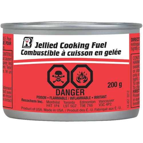 Jellied Cooking Fuel Les Distributions ICE