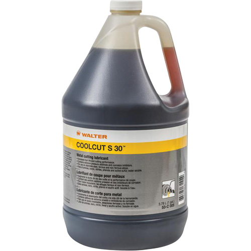 Lubrifiant de coupe soluble Coolcut S-30, Cruche Les Distributions ICE