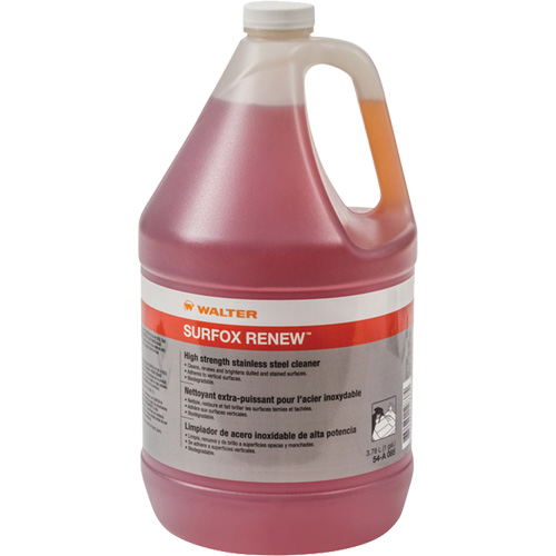 Surfox Renew Stainless Steel Cleaner, 3.78 L, Gallon Les Distributions ICE