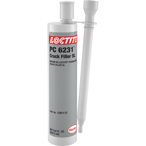 Bouche-fentes SL Loctite Fixmaster, 8,6 oz liq., Cartouche double, Gris Les Distributions ICE