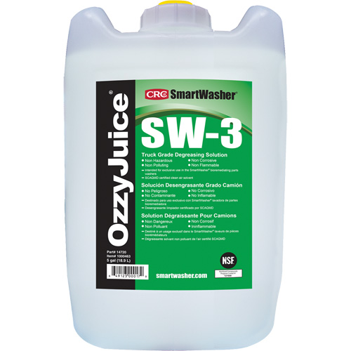 Solution d&eacute;graissante pour camion SmartWasher OzzyJuice, Cruche Les Distributions ICE