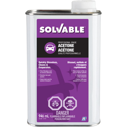 Liquid Acetone, 946 ml Les Distributions ICE