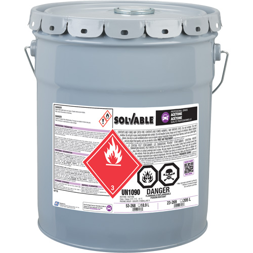 Ac&eacute;tone liquide, 18,9 L Les Distributions ICE