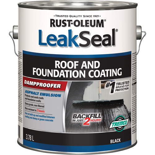 Rev&ecirc;tement de plancher et fondation LeakSeal Les Distributions ICE