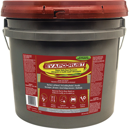 Evapo-Rust&reg; Super Safe Rust Remover, Pail Les Distributions ICE