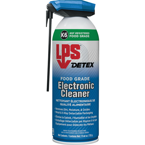 Detex&reg; Food Grade Electronic Cleaner, Aerosol Can Les Distributions ICE