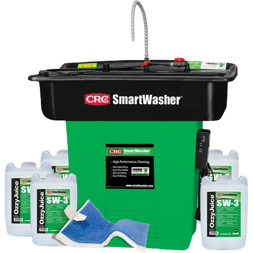 Trousse de bassin de nettoyage de pi&egrave;ces Supersink SmartWasher SW-328 Les Distributions ICE
