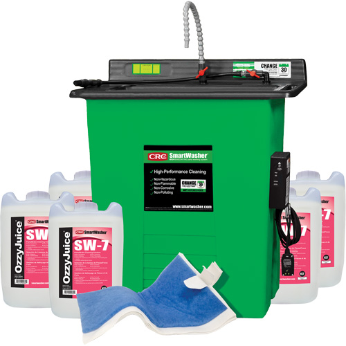 Trousse de bassin de nettoyage de pi&egrave;ces Signature SmartWasher SW-725 Les Distributions ICE