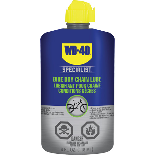 Lubrifiant sec pour chaîne de v&eacute;lo, Bouteille Les Distributions ICE