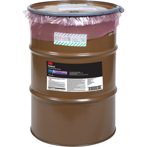 Fastbond Contact Adhesive, Drum, 50 gal., Amber Les Distributions ICE