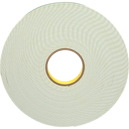 Double-Coated Foam Tape, 33 m (108') L x 25.4 mm (1") W, 62 mils, Urethane Les Distributions ICE