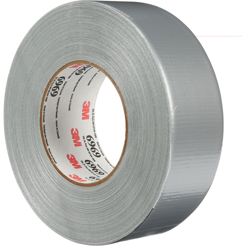 Ruban pour conduits extra robuste 6969, 10,7 mils, Argent, 48 mm (2") x 55 m (180') Les Distributions ICE