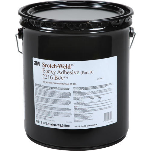 Scotch-Weld Adhesive, 5 gal., Pail, Two-Part, Grey Les Distributions ICE