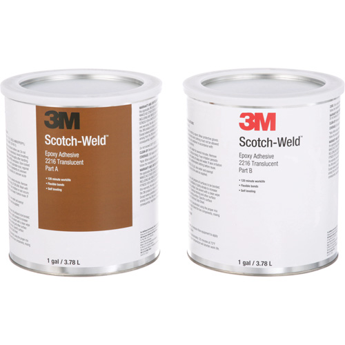 Scotch-Weld Adhesive, 1 gal., Pail, Two-Part, Translucent Les Distributions ICE