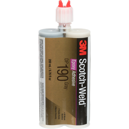 Scotch-Weld Adhesive, 200 ml, Cartridge, Two-Part, Grey Les Distributions ICE
