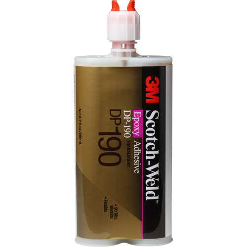 Adh&eacute;sif Scotch-Weld, 200 ml, Cartouche, Deux composants, Translucide Les Distributions ICE
