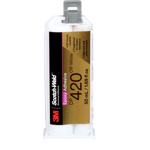 Scotch-Weld Adhesive, 1.25 fl. oz., Cartridge, Two-Part, Off-White Les Distributions ICE
