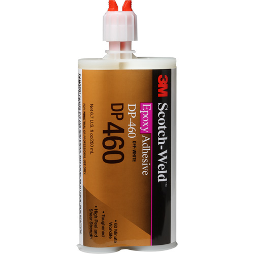 Adh&eacute;sif Scotch-Weld, 200 ml, Cartouche, Deux composants, Blanc cass&eacute; Les Distributions ICE