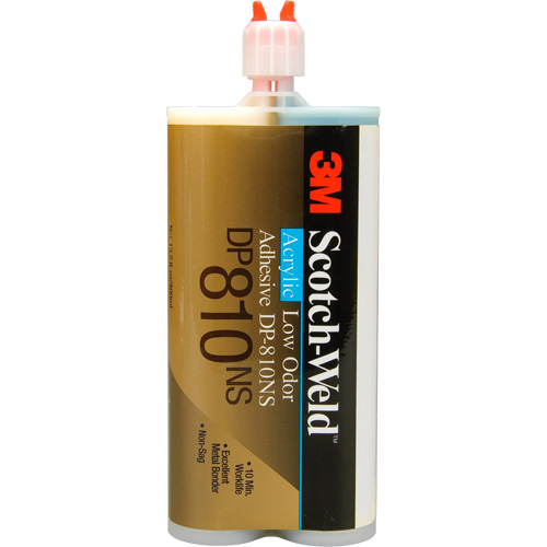 Scotch-Weld Low-Odor Acrylic Adhesive, Two-Part, Cartridge, 200 ml, Off-White Les Distributions ICE