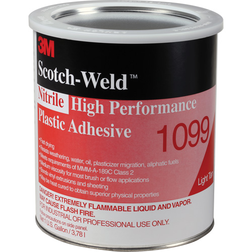 Adh&eacute;sif de plastique, 1 gal., Canette, Lavande Les Distributions ICE