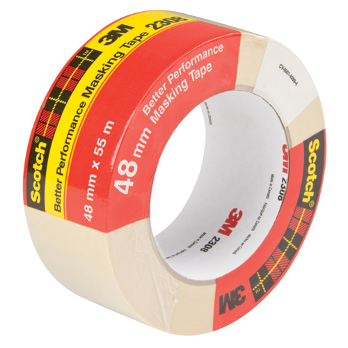 Ruban-cache 2308, 48 mm (2") x 55 m (180'), Havane Les Distributions ICE