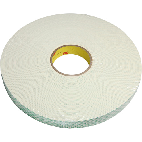 Foam Tape, 33 m (108') L x 25.4 mm (1") W, 1.5 mils, Urethane Les Distributions ICE