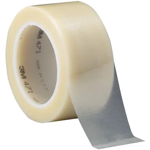 Ruban en vinyle 471, 102 mm (4") la x 32,9 m (108') lo, 5,3 mils, Jaune Les Distributions ICE