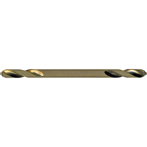 Foret &agrave; double pointe M2 Jet-Kut Gold qualit&eacute; sup&eacute;rieure, Acier rapide, 1/8", 1-15/16" lo Les Distributions ICE