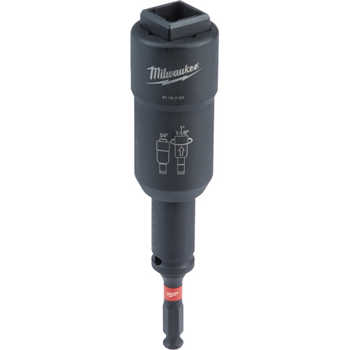 Shockwave Lineman's 3-in-1 Distribution Utility Socket, Click, 1/2" Square Drive Les Distributions ICE