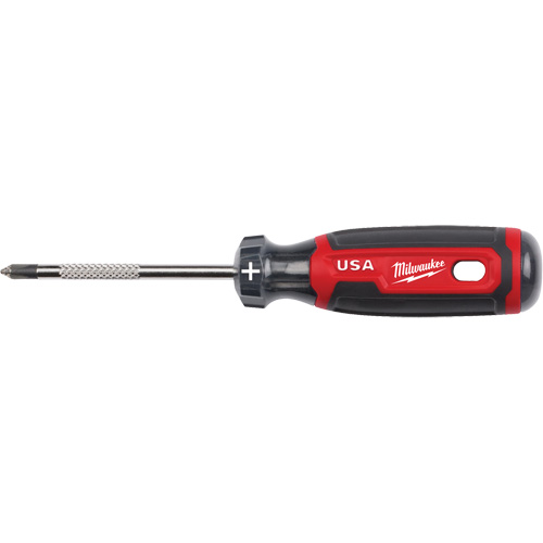 Tournevis Phillips, Tige de #1, Ronde, 170 mm lo, Prise en Coussin&eacute;e Les Distributions ICE