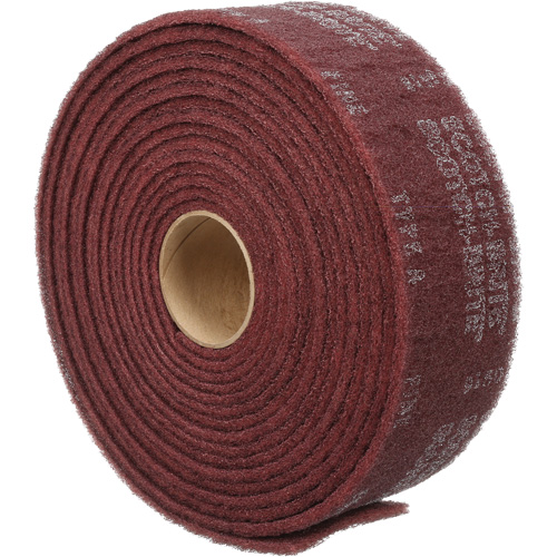 Ruban de nettoyage et de finition Scotch-Brite, Tr&egrave;s fin, 4" la x 30' lo Les Distributions ICE