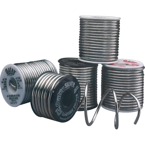 40/60 General Purpose Solder, Lead-Based, 40% Tin 60% Lead, Acid Core, 0.125" Dia. Les Distributions ICE