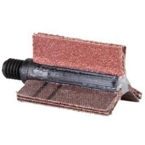 Plain Flap B-420 Bore Polisher, Aluminum Oxide, 80 Grit, 4-1/2" x 1-1/2" Les Distributions ICE