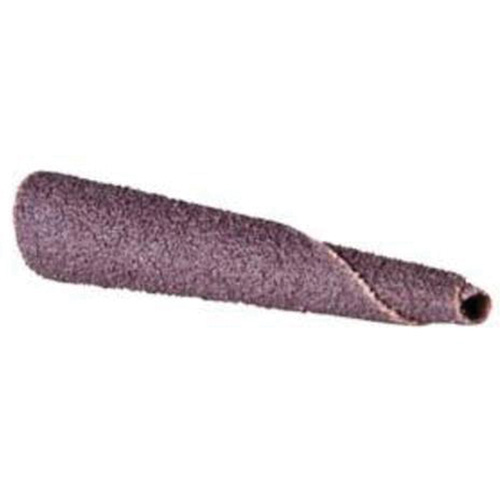 ALO Spiral Cartridge Roll, 100 Grit, 5/16" Dia., Aluminum Oxide, 1-1/2" L, 1/4" Arbor Les Distributions ICE